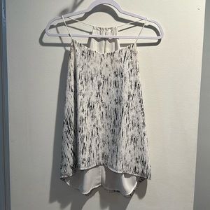Express Reversible White and Black Tank Top Cami